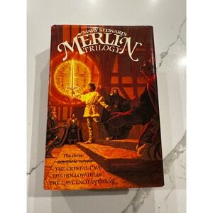 Mary Stewart's Merlin Trilogy Hardcover 1980 First Edition Greg Hildebrandt Art